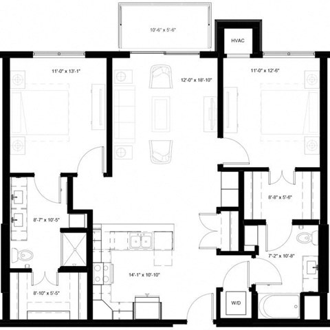 6200 Penn Ave. S Studio-3 Beds Apartment for Rent - Photo Gallery 33